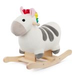B.toys: Rockin’ Zebra pluszowa ZEBRA na biegunach