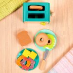 B.TOYS: Mini Chef – TOSTER i akcesoria śniadaniowe - Breakfast Playset - obrazek 5