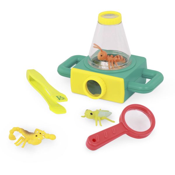 B.toys: Little Explorer Pack – zestaw miłośnika owadów – z MIKROSKOPEM i NAKLEJKAMI