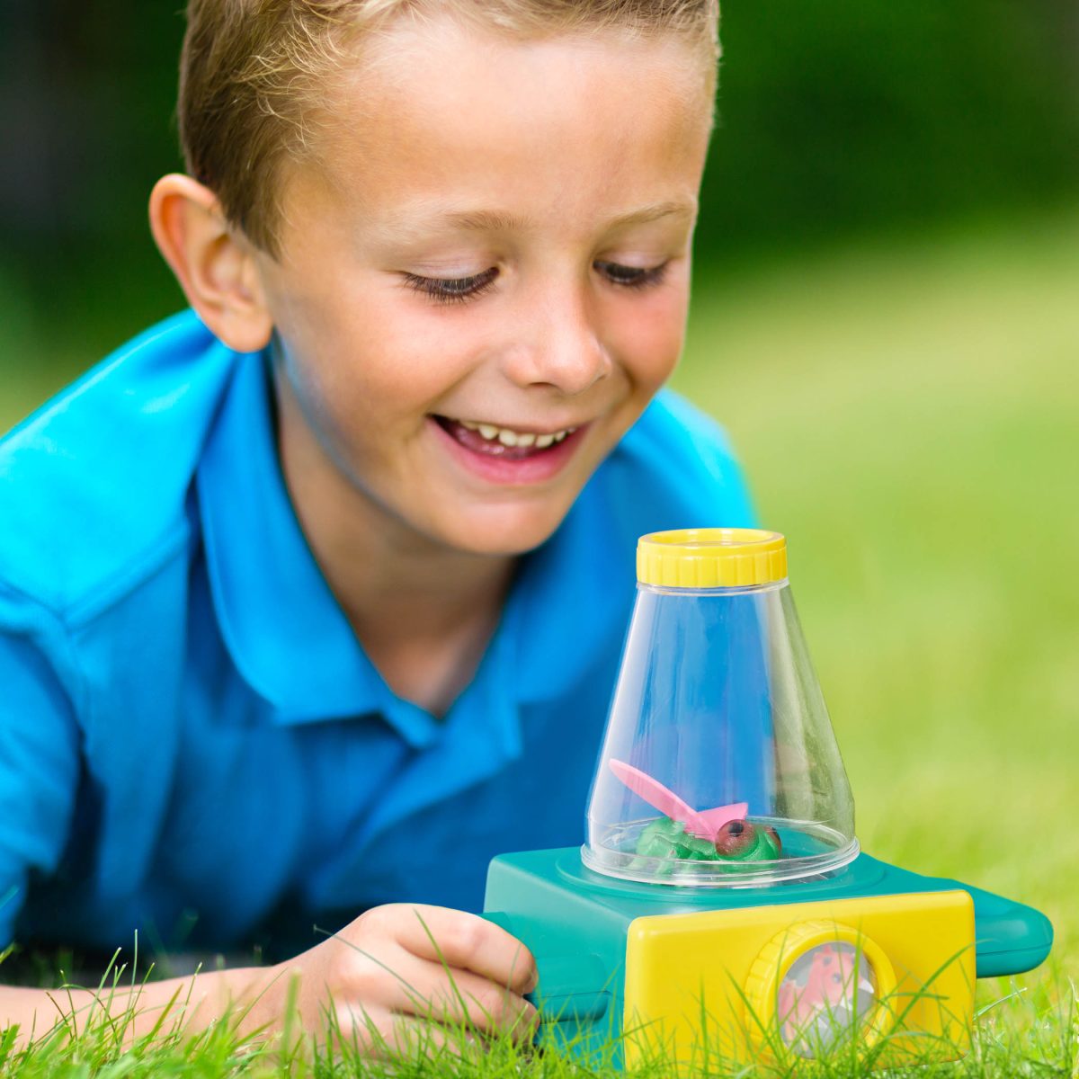 BX2366_LS_A B.toys: Little Explorer Pack – zestaw miłośnika owadów – z MIKROSKOPEM i NAKLEJKAMI - obrazek 2