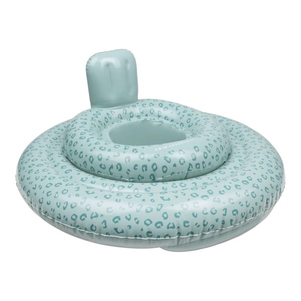 The Swim Essentials: dmuchane kółko treningowe dla dzieci Green Leopard