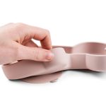 Done by Deer: silikonowy talerzyk z przyssawką Lama Lalee Powder - obrazek 3