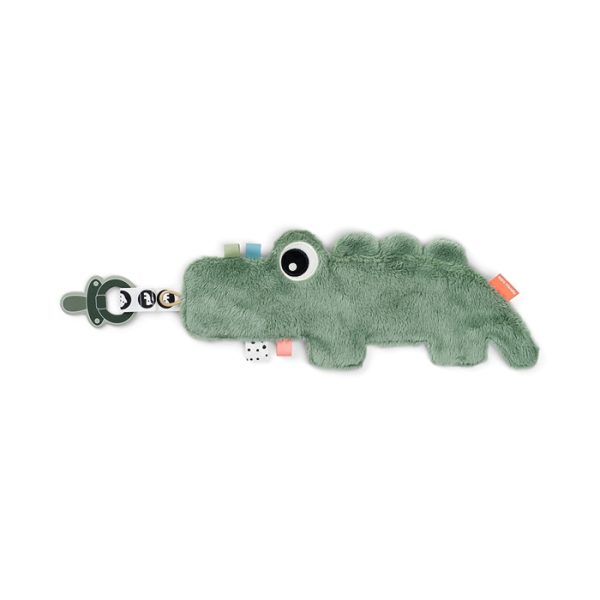 Done by Deer: przytulanka dla niemowlaka Krokodyl Croco Green