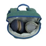 Lassig: plecak przedszkolny mini sztruks Little Gang Fun Ocean Green - obrazek 5