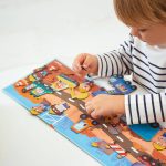 Janod: Magneti'stories magnetyczna układanka Plac Budowy - obrazek 2