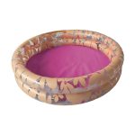 The Swim Essentials: dmuchany basen kąpielowy 100cm Transparent Flowers