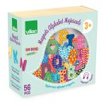 Vilac: drewniane magnesy alfabet wielkie litery