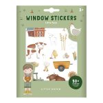 Little Dutch: naklejki na okno Little Farm