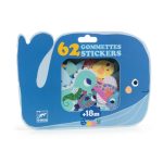 Djeco: Naklejki dla maluchów MORSKIE ZWIERZĄTKA