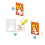 Djeco Zestaw ART z markerami stempelkowymi PAW 18m+ - obrazek 4