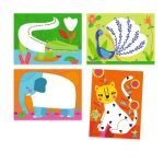 Djeco Zestaw ART z markerami stempelkowymi PAW 18m+ - obrazek 3