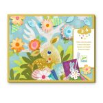 Djeco: Zestaw artystyczny z bibułą LEŚNE ZWIERZĘTA 3+