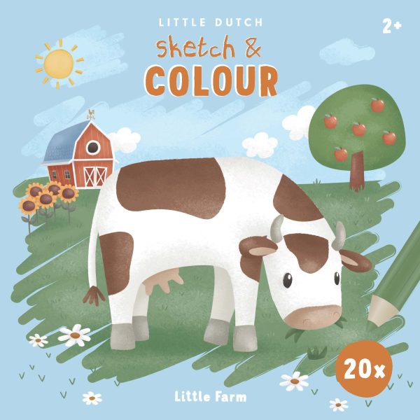 Little Dutch: kolorowanka Little Farm