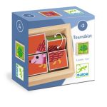 Djeco: Układanka w drewnianej ramce TOURNIBIST