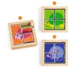 Djeco: Układanka w drewnianej ramce TOURNIBIST - obrazek 2