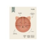 Trixie: Kot Silikonowy Talerz Trójdzielny z Przyssawką - obrazek 3