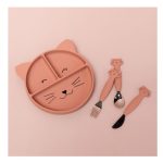 Trixie: Kot Silikonowy Talerz Trójdzielny z Przyssawką - obrazek 2