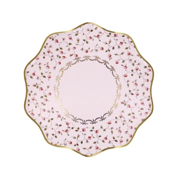 Meri Meri: Ladurée Marie-Antoinette - talerzyki imprezowe 8 szt.