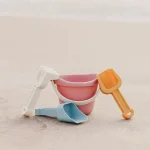 Miniland: ECO zestaw do piasku Baby Ciepłe Kolory - obrazek 3