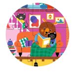 Djeco: Puzzle gigant DOMEK MAŁYCH PRZYJACIÓŁ 36 EL. - obrazek 3