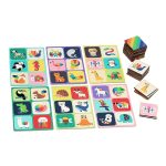 VILAC: Gra LOTTO drewniane Rainbow Andy Westface - obrazek 2