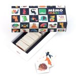 VILAC: Gra memo drewniane Zwierzęta Rainbow Andy Westface