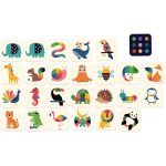 VILAC: Gra memo drewniane Zwierzęta Rainbow Andy Westface - obrazek 2