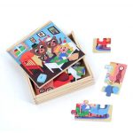 VILAC: Puzzle 4x9 el. Złotowłosa i Trzy Niedźwiadki - obrazek 4