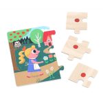 VILAC: Puzzle 4x9 el. Złotowłosa i Trzy Niedźwiadki - obrazek 3