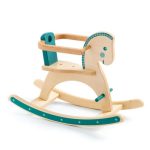Djeco: Drewniany konik na biegunach dla lalek POMEA