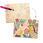 Djeco: ZESTAW kreatywny Kolorowanie na drewnie WIOSNA 6+ - obrazek 4