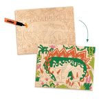 Djeco: Kolorowanie na drewnie ŚWIAT DINOZAURÓW 6+ - obrazek 4