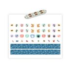 Djeco: wodoodporne Naklejki na paznokcie ZWIERZĄTKA 4+, pilniczki - obrazek 2