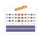 Djeco: wodoodporne Naklejki na paznokcie WAKACJE 4+, pilniczki - obrazek 2