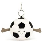 Jellycat: Breloczek Wesoła Piłka Futbolowa 16 cm