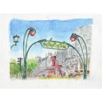 Clairefontaine: blok ze szkicami do akwareli Paryż - obrazek 2