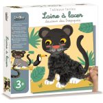 CREA LIGN: zestaw ART Sznurowanie Wełną Tropiki 3+