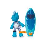 LILLIPUTIENS: magiczna przytulanka do kąpieli surfer Nosorożec Marius 12 m+