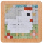 MOSAIKIT: kamienna mozaika PIXEL Ptaki - obrazek 4