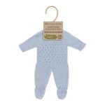 Miniland: dzianinowa piżama dla lalki 38cm - obrazek 2