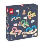 Janod: gra w kulki marmurki wyścig z przeszkodami Applepop 3+