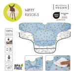 Lassig Zestaw śliniaków z długim rękawem 6m+ Happy Rascals Smile sky blue - obrazek 2