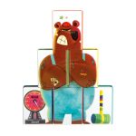 Janod: metalowe puszki do zbijania Niedźwiedź Applepop 3+ - obrazek 4