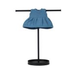 Lillitoy: sukienka muślinowa Denim Blue ROZMIAR 21 | MINILAND