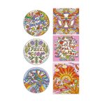 Janod: zestaw kreatywny Kontury i brokatowe wzory Kraina Snów 8+ - obrazek 2