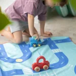 QUUT: dwustronny ręcznik plażowy PlayTowels M (140 x 70cm) Road - obrazek 3
