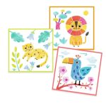 Djeco: Kolorowanki z szablonami krok po kroku 3+ - obrazek 2