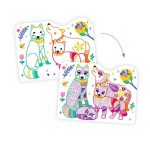 Djeco: Magiczne kolorowanki - LEŚNE ZWIERZĄTKA 3+ - obrazek 3