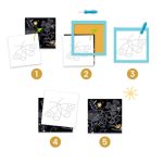 Djeco: Zestaw artystyczny nakłuwanie - LAS NOCĄ 3+ - obrazek 2