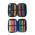 MILAN: piórnik 2-poziomowy z wyposażeniem SWIMS - obrazek 2